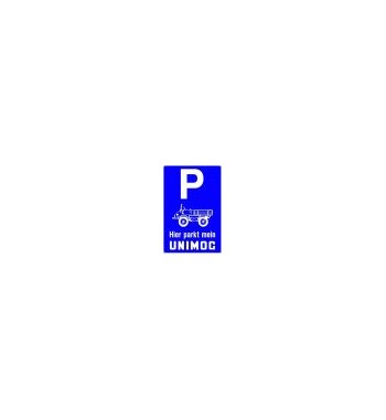 Parkplatzschild 2010/401